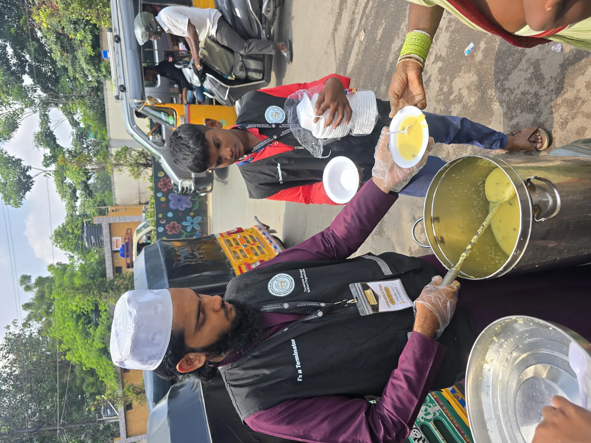 Breakfast served at hospital